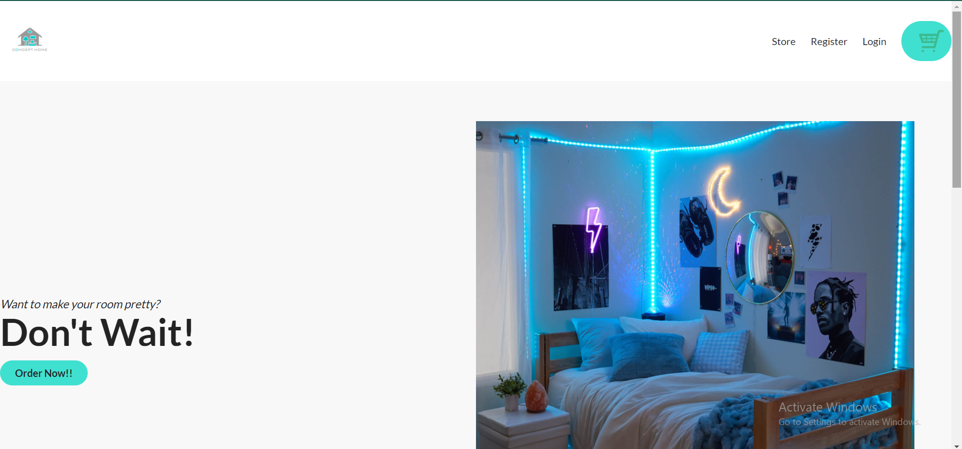 Online Room Decor Store